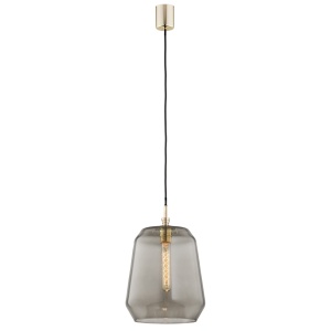 Lustra / Pendul modern design scandinav IRUN 25cm fumuriu