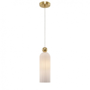 Lustra, Pendul modern in stil retro Antic Alb mat - Img 1