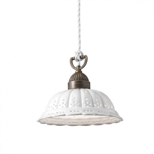 Lustra, Pendul rustic fabricat manual diametru 22cm Anita 061.07.OC - Img 1