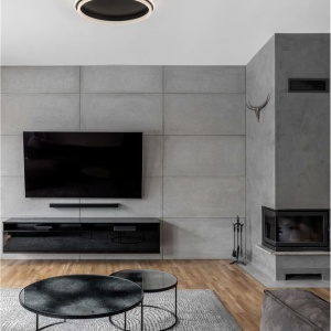 Lustra/Plafoniera LED design modern WILLOW Black 45cm 121822 universul-luminii.ro