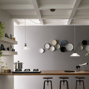 Lustra rustica cu 2 pendule, fabricata manual Tabia 212.10.OV 175682 universul-luminii.ro