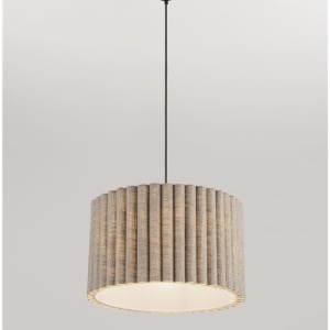 Lustra suspendata cu abajur din in verde Nos - Img 5