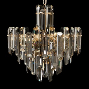 Lustra suspendata design Art Deco Flare 6L 100992 universul-luminii.ro