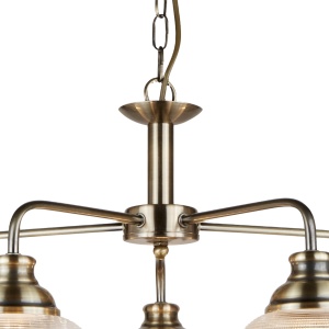 Lustra suspendata design clasic Bistro II 5L alama antique 1685-5AB SRT - Img 3