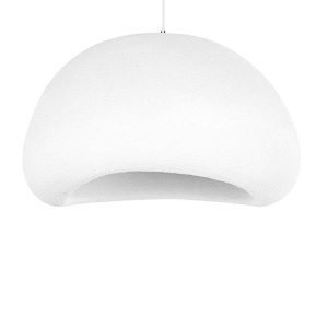 Lustra suspendata design decorativ Cloud alb 60cm