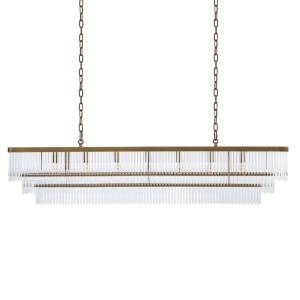 Lustra suspendata design LUX East rectangular, alama 115539 HZ 99462 universul-luminii.ro