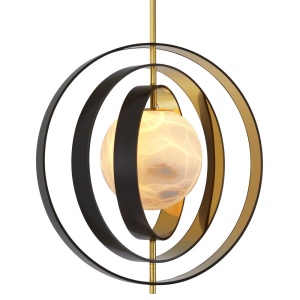 Lustra suspendata design LUX Pearl, auriu 115029 HZ 94832 universul-luminii.ro