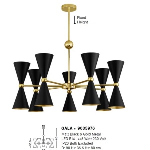 Lustra suspendata design modern GALA 138682 universul-luminii.ro