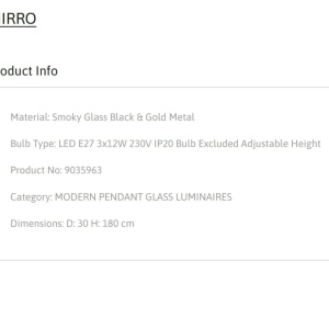 Lustra suspendata design modern MIRRO - Img 4