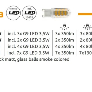 Lustra suspendata design modern RIHA 7L - Img 4