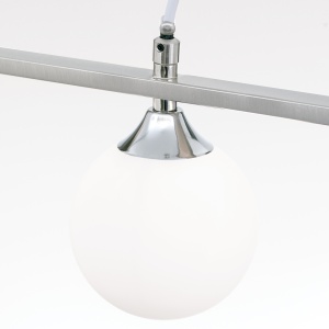Lustra suspendata design modern SNOWWHITE 5L crom satin - Img 5