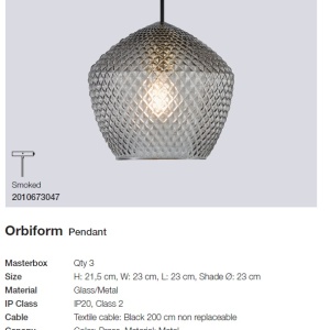 Lustra suspendata design nordic Orbiform 2010673047 NL - Img 2