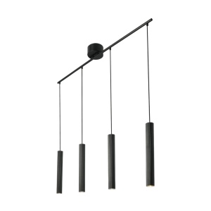 Lustra suspendata design scandinav Vico 4L negru - Img 3