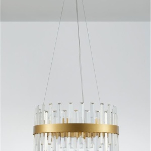 Lustra suspendata eleganta design modern Crown 55cm 108602 universul-luminii.ro