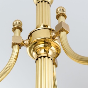 Lustra suspendata eleganta stil clasic Nostalgie 4L alama lucios/opal 241462 universul-luminii.ro