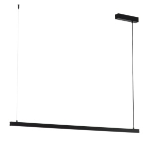 Lustra suspendata LED, 120cm, Otel, Negru, MIAMI 246092 universul-luminii.ro