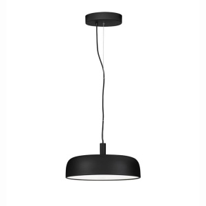 Lustra suspendata LED 2700K NOELIA negru 40cm