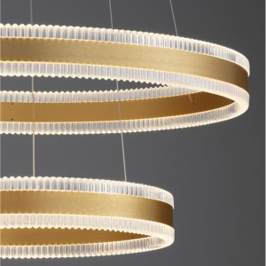 Lustra suspendata LED design circular Alaro 60cm NVL-9019727 - Img 6