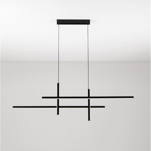 Lustra suspendata LED design modern ANTAMA negru 169372 universul-luminii.ro
