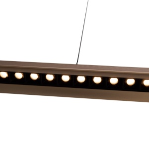Lustra suspendata LED design modern Jo-Jo Simple auriu - Img 2