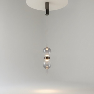 Lustra suspendata LED Double Moon - Img 7
