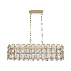 Lustra suspendata ovala design elegant Belle 8LT - Img 2