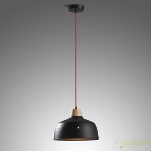 Lustra suspendata / Pendul design modern BLOG negru A505R01 JG - Img 2