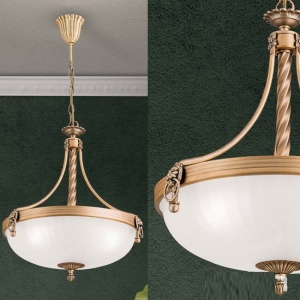 Lustra suspendata stil clasic Rocca, diametru 42cm 197552 universul-luminii.ro