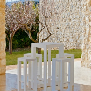 Masa de bar exterior / interior design modern premium FRAME BAR TABLE 54075 Vondom - Img 3