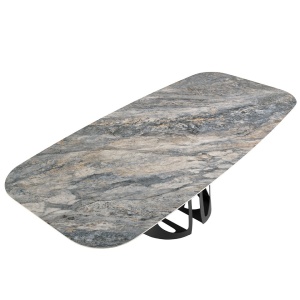 Masa deosebita design LUX Oval Barrel 240x110cm - Img 5