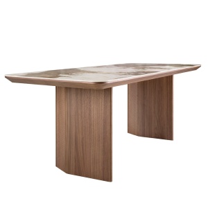 Masa deosebita design LUX Porcelain Marble 200x90cm - Img 4