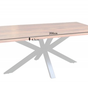 Masa design industrial Galaxie Space 200cm Sheesham - Img 6