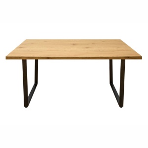 Masa design industrial vintage Loft 160cm, stejar