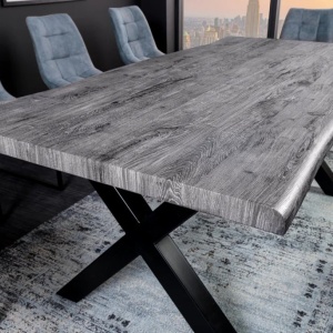 Masa design industrial WILD 200cm, gri A-45087 VC - Img 3