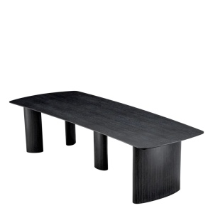 Masa design LUX Bergman L Charcoal grey, 300x120cm
