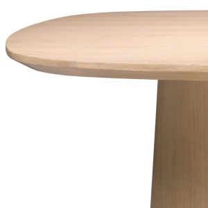 Masa design LUX Motto furnir stejar, 130x130cm - Img 4