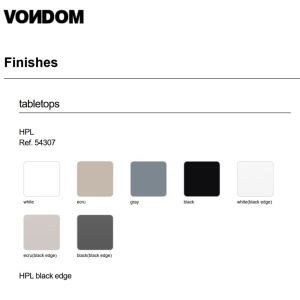Masa design modern premium FAZ WOOD, 200x100cm 54308 - Img 8
