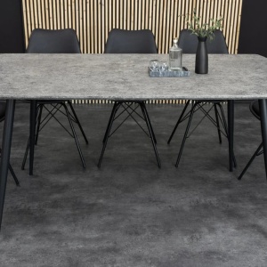 Masa dining APARTMENT 140cm gri beton - Img 8