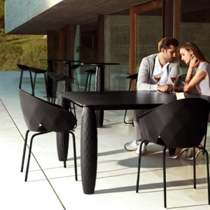 Masa dining de exterior / interior design modern premium VASES 210x100cm - Img 2
