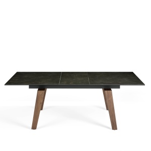 Masa dining extensibila design modern Walnut, 180-230x90cm AC-DT797 - Img 3
