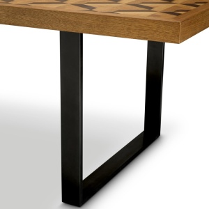 Masa dining LUX furnir de stejar Rubicon L, 300x115cm - Img 4