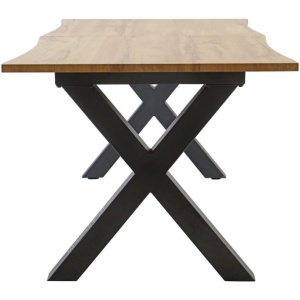 Masa extensibila design industrial Wild 160-200x90cm - Img 5