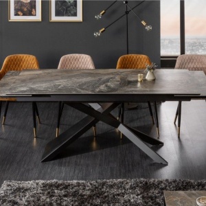 Masa extensibila moderna Euphoria 180-220-260cm, Marmor-Optik - Img 3