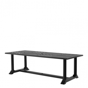 Masa pentru interior si exterior Bell Rive negru, 240x103cm 113620 HZ