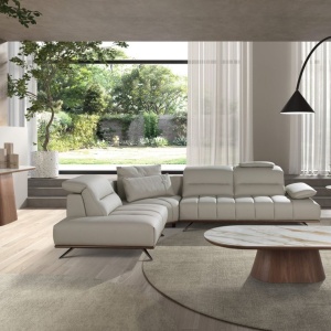 Masuta cu blat din marmura portelanata Walnut 160x80cm - Img 7