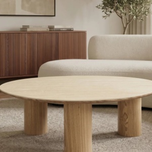 Masuta de cafea cu blat ceramic, ORGANIKO 110cm - Img 3