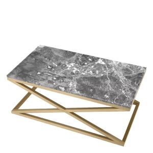 Masuta de cafea design LUX Criss Cross 120x70cm - Img 3