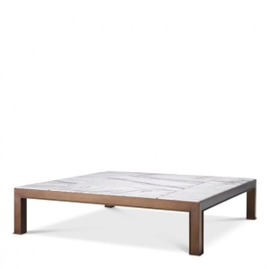 Masuta de cafea design LUX cu blat din marmura Tardieu 114481 HZ