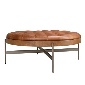 Masuta de cafea design LUX Dark Brown Leather - Img 2