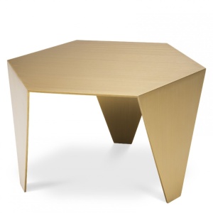 Masuta de cafea design LUX Metro Chic alama periata